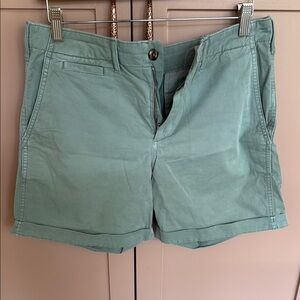 Women's GAP Green Shorts (6)